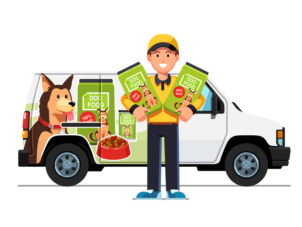 dog food delivery service