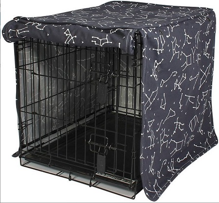 Molly Mutt Rocketman Dog Crate Cover