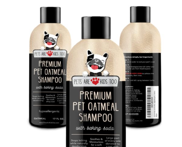 Pet Oatmeal Anti-Itch Shampoo & Conditioner In One