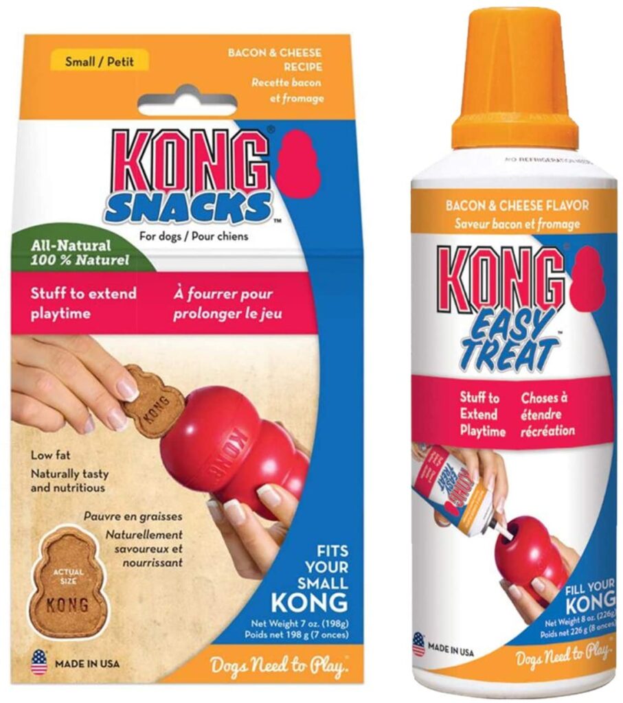 KONG - Bacon, and Cheese Treats Combo Pack