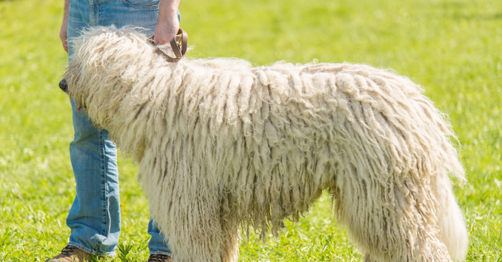 Komondor Size
