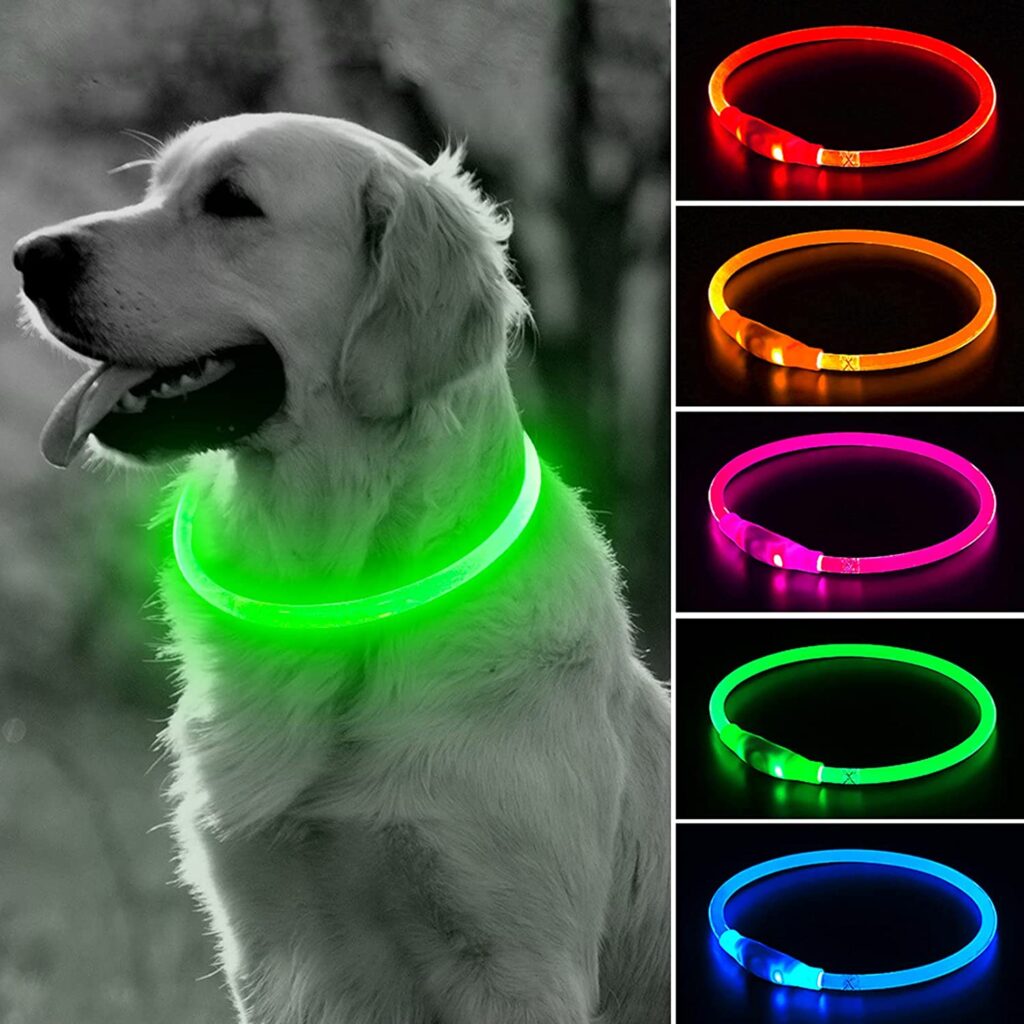 BSEEN Light Up Dog Collars