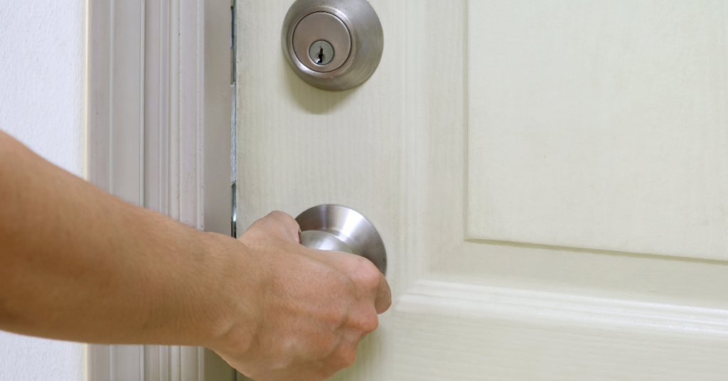 Keep the Doors of the Washroom Locked